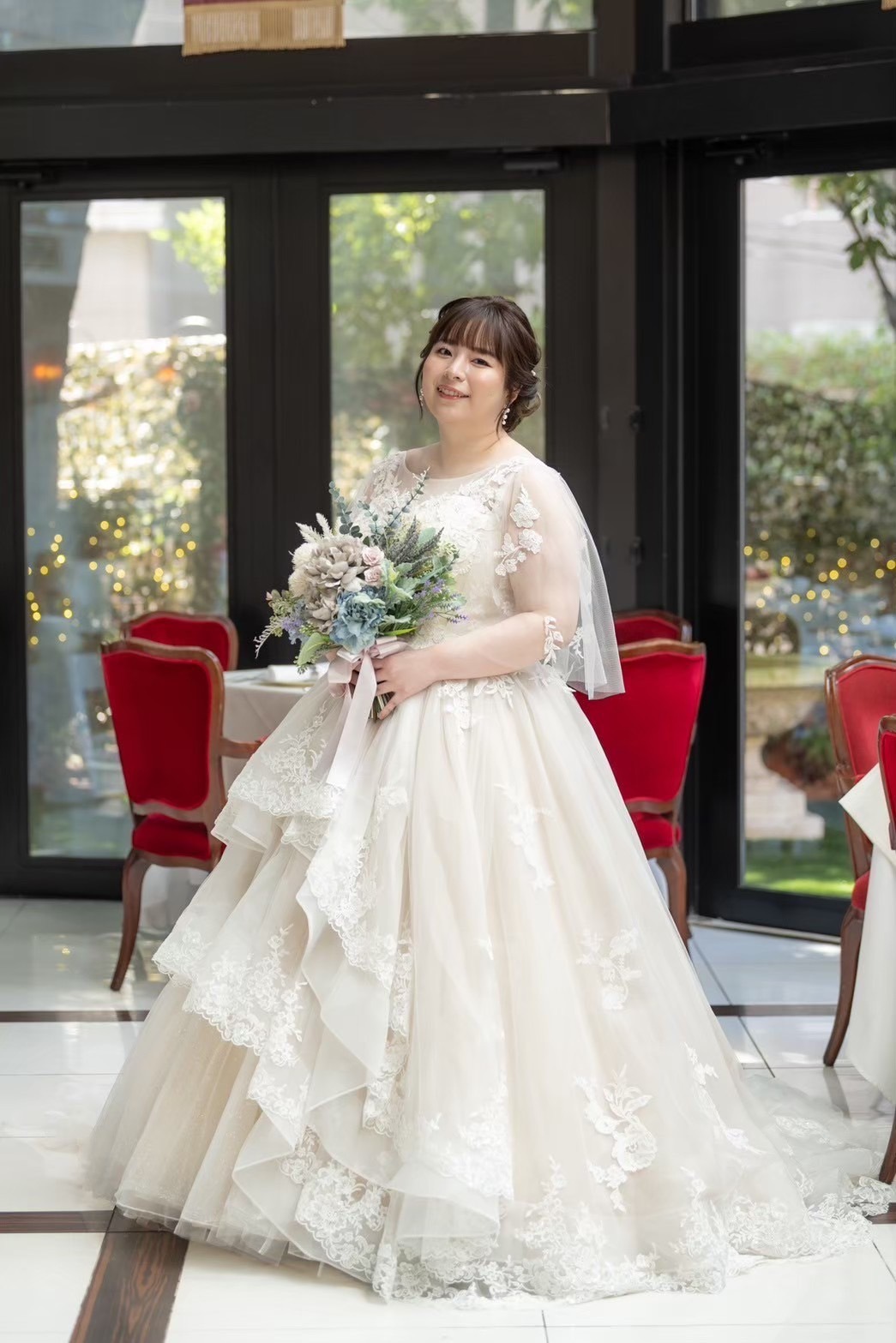 プラスサイズのウエディングドレス一覧｜カーヴィまいづる